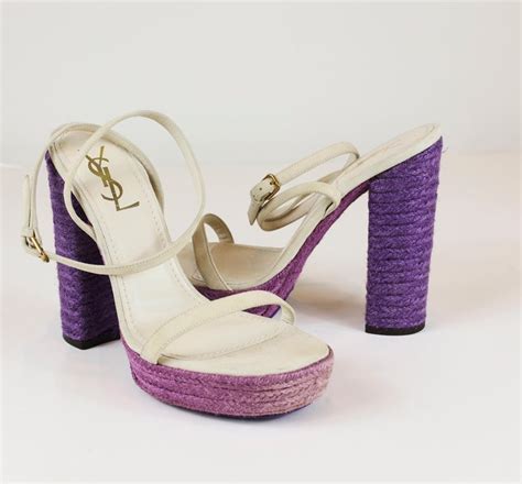 scarpe sposa yves saint laurent|saint laurent sandals sale.